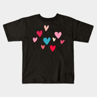 Heart Balloon Kids T-Shirt